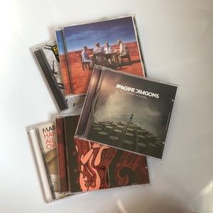 CDs - Muse, Maroon 5, Imagine Dragons